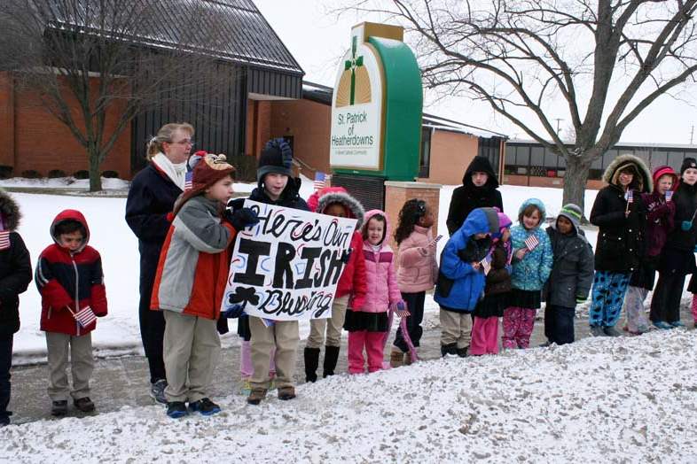 collinsfuneral-st-pat-students-wait