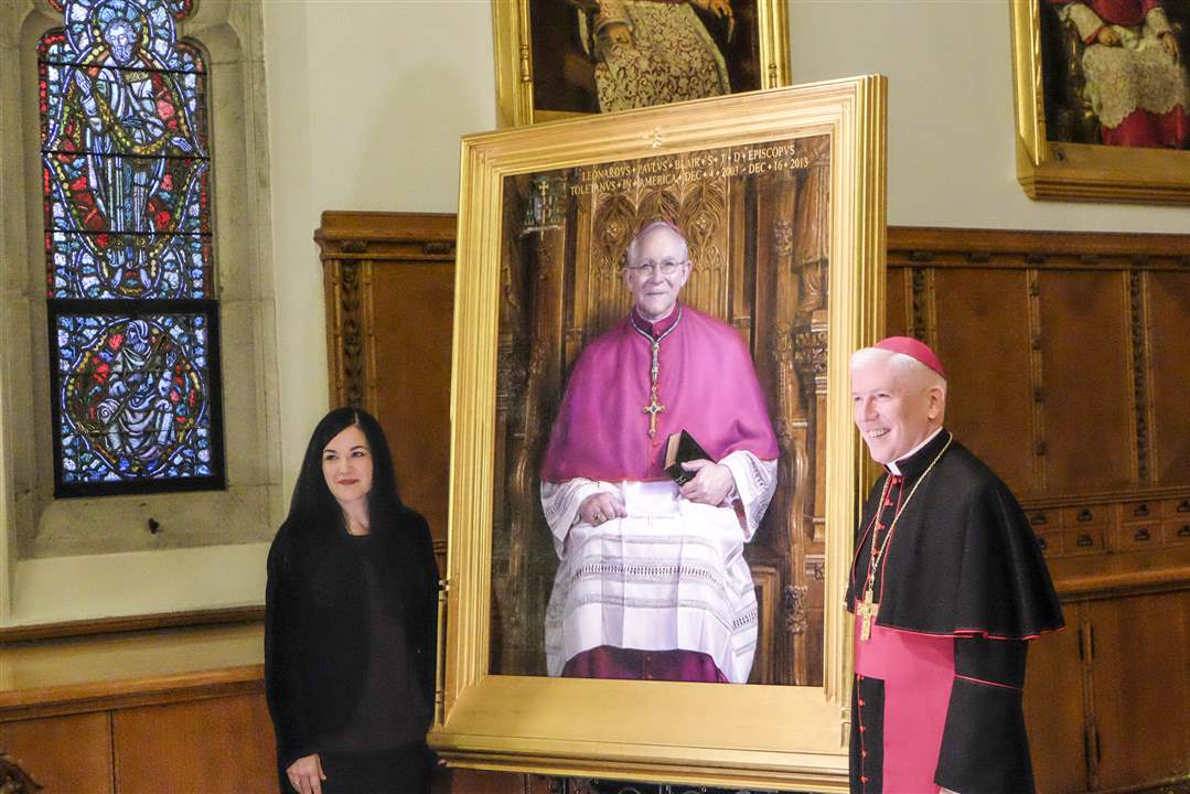 REL-blair12ishop-Daniel-Thomas-unveil-the-official-portrait-of-now-Archbishop-of-Hartford-Leonard-Blair-in-a-brief-ceremony-at-Our-Lady-Queen-of-the-M
