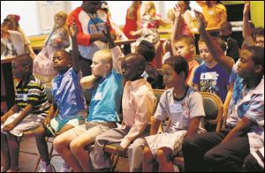 Cornerstone's diversity extends to its children's ministry. 