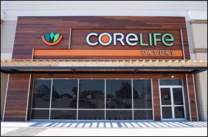 CoreLife Eatery on Monroe Street in Toledo in 2016. The fast-casual restaurant has opened a second area location in Maumee.