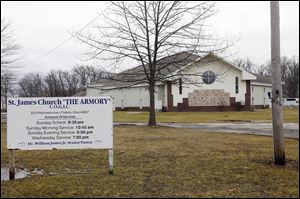 The Armory Church, located at 3319 Nebraska Ave., is being sold at auction after falling behind on its mortgage. According to court records the church was appraised at $925,000, but the organization owes more than $3 million in back mortgage payments.