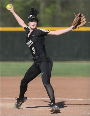 Perrysburg's Bri Pratt has posted a 19-0 record and a 0.38 ERA this year while helping the Yellow Jackets claim the Northern Lakes League championship and a berth in the district finals.