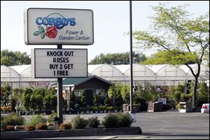 U.S. Immigration and Customs Enforcement (ICE) made a surprise raid Tuesday at Corso's Flower & Garden Center in both the Sandusky, pictured, and Castalia locations.